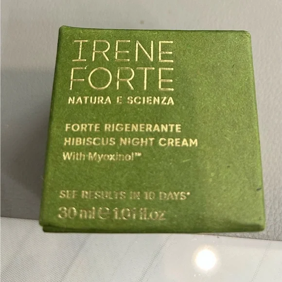 Irene Forte Hibiscus Night Cream with Myoxinol 1.01oz/30ml - NEW in Box - Picture 2 of 2